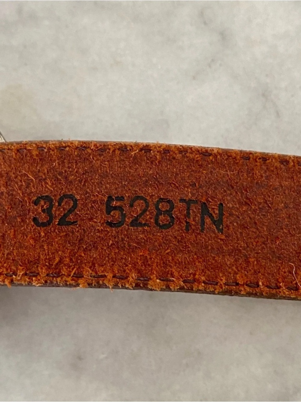 Vintage Justin Heavy Concho Cowboy Belt STAMPED RARE FIND - Picture 12 of 12